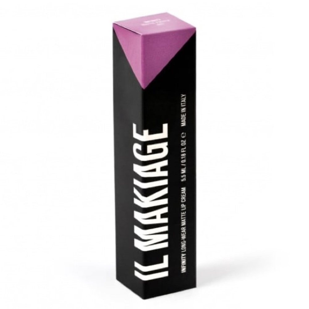 IL MAKIAGE Infinity Long-Wear Matte Lip Cream – 0.18 oz. – NIB 💋